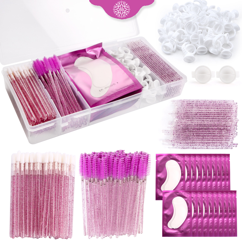 Eyelash Extension Double Lash - 235pc Eyelash Extension Set With Box