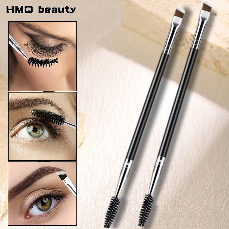 Eyelash Extension Double Lash - 10/5pcs Double-Head Eyebrow Brush Eyelash Comb