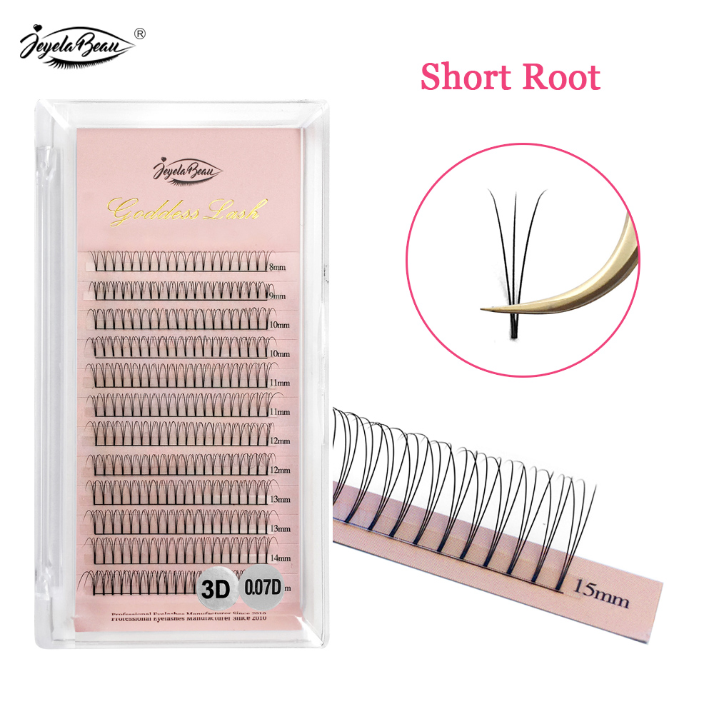 Eyelash Extension Human Hair - Goddess 3D Premade Fan Eyelash Extensions