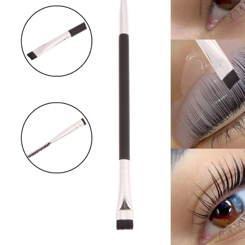 Eyelash Extension Double Lash - Double Headed Eyelash Perm Lifting Brush
