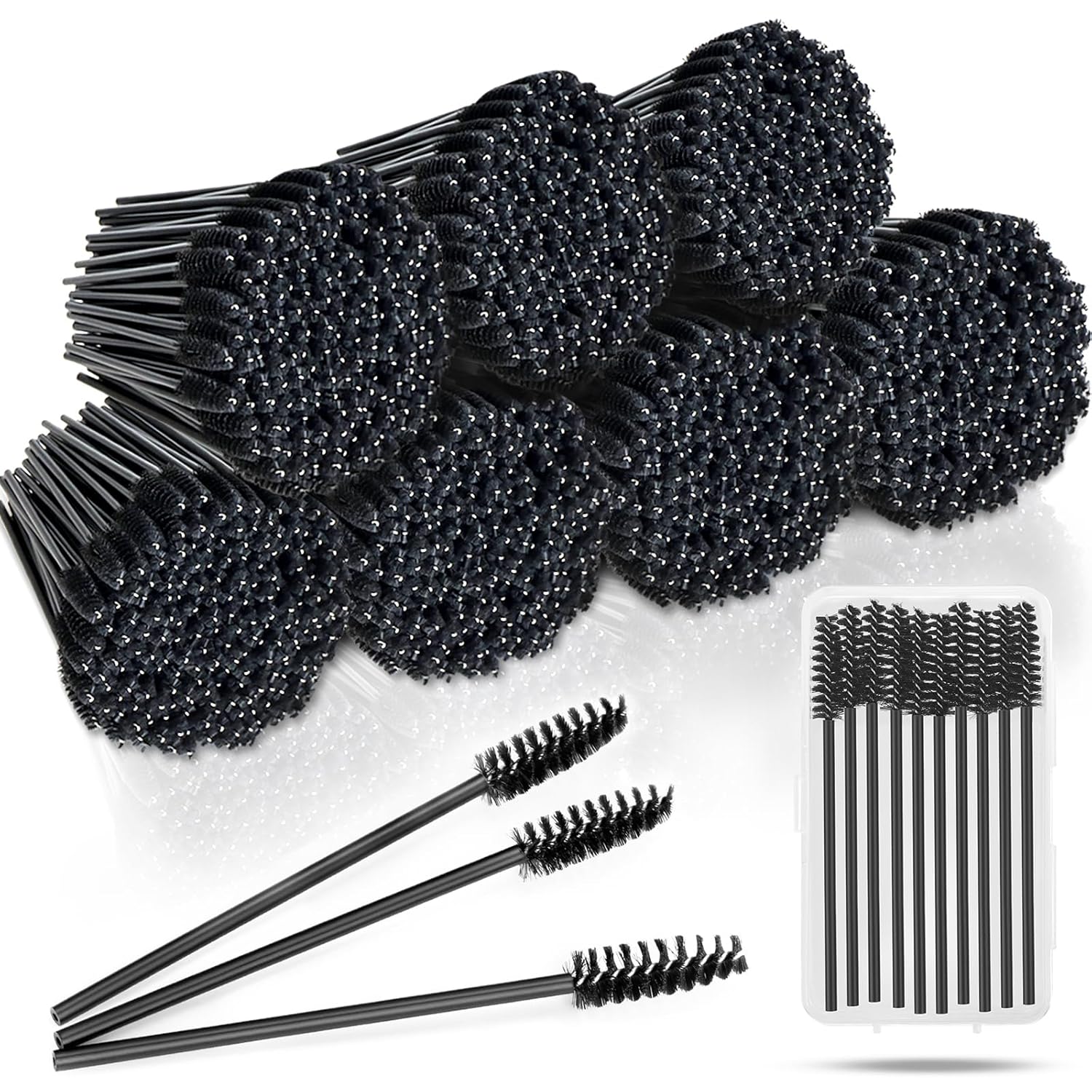 Eyelash Extension Images Free - 600 Pcs Disposable Mascara Wands with
