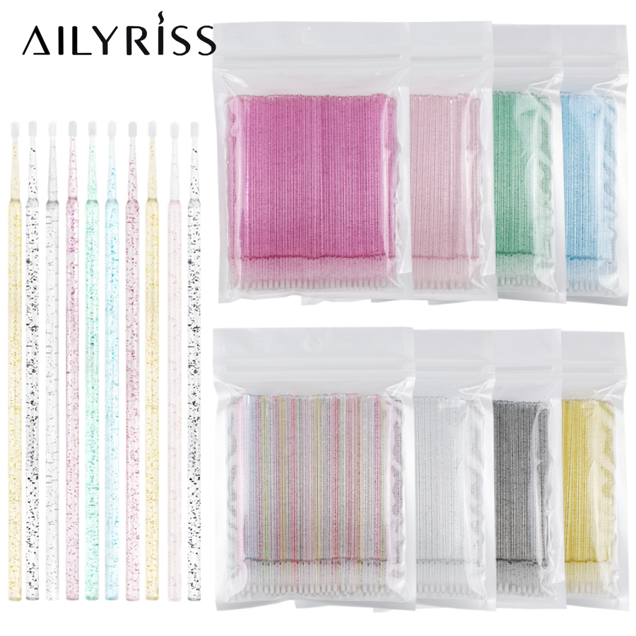 Disposable Eyelash Brushes Swa - огляд і ціна Micro Brush Applicator
