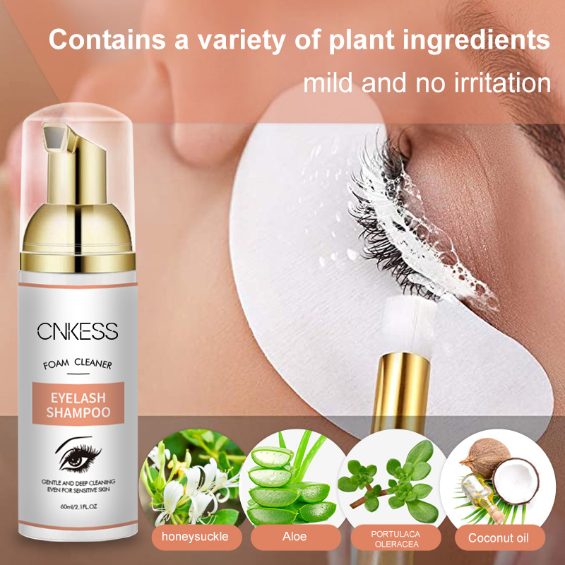 CNKESS 60ml Cleanser For Oil F - огляд і ціна Eyelash Extension Wash Kit