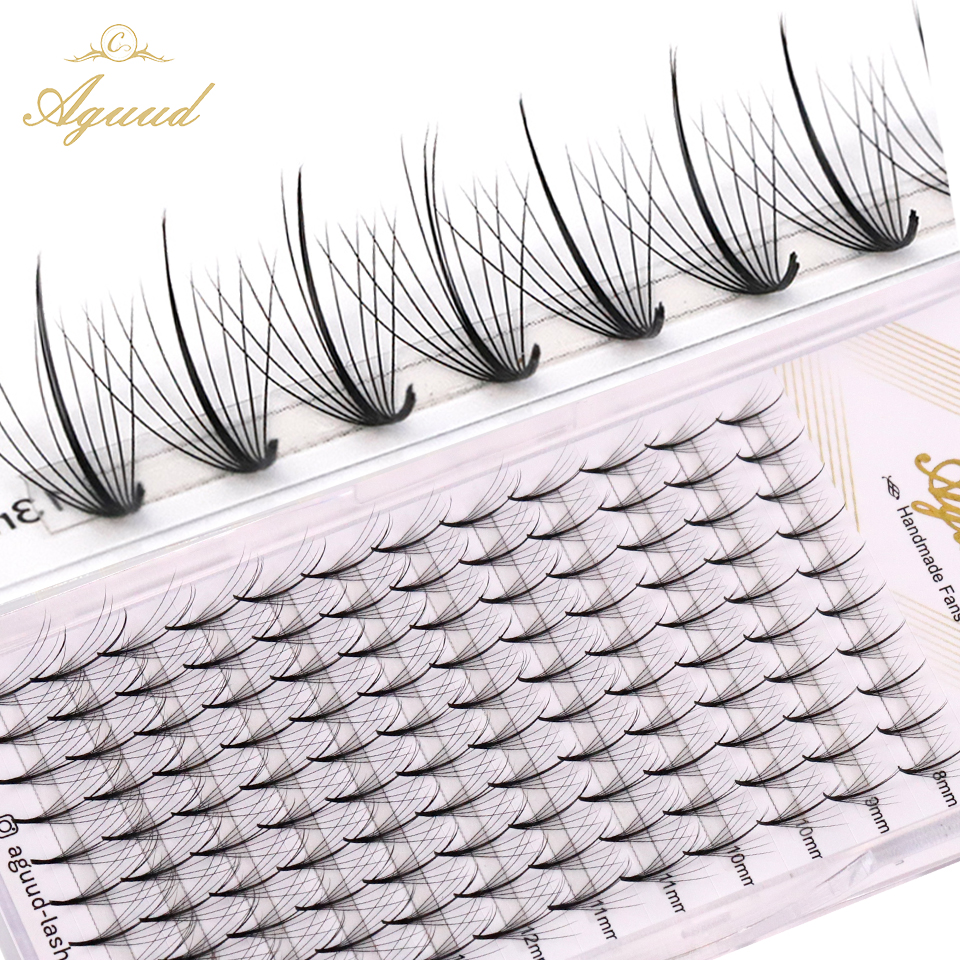 AGUUD 3D 5D 7D 9D 11D 13D 15D  - огляд і ціна Eyelash Extension Russian Volume