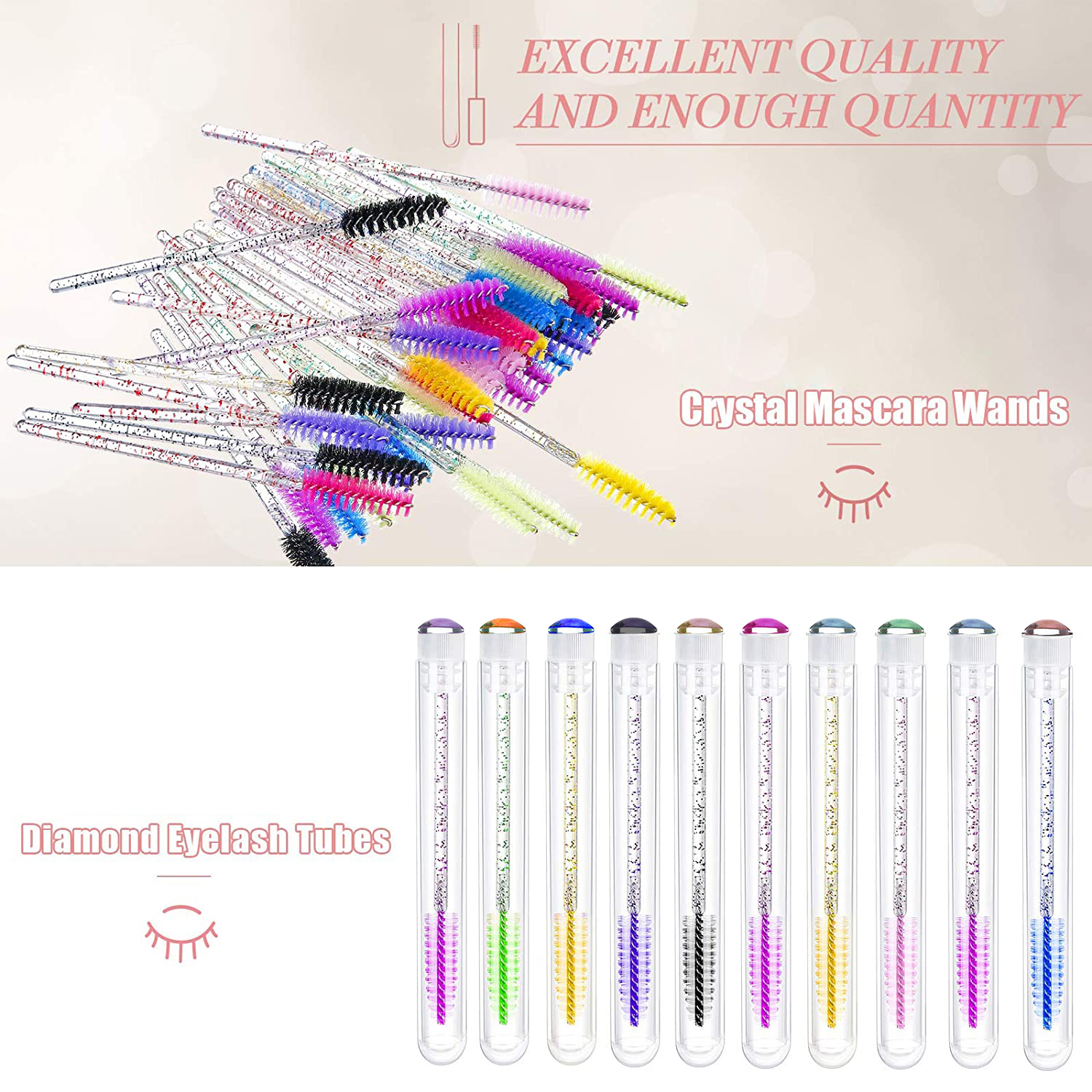 50pcs Reusable Unicorn Eyebrow - огляд і ціна Eyelash Extension For Beginners