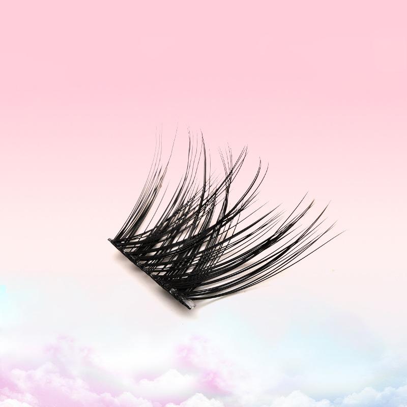 80 Single Clusters Skew Flying - огляд і ціна Eyelash Extension Hybrid