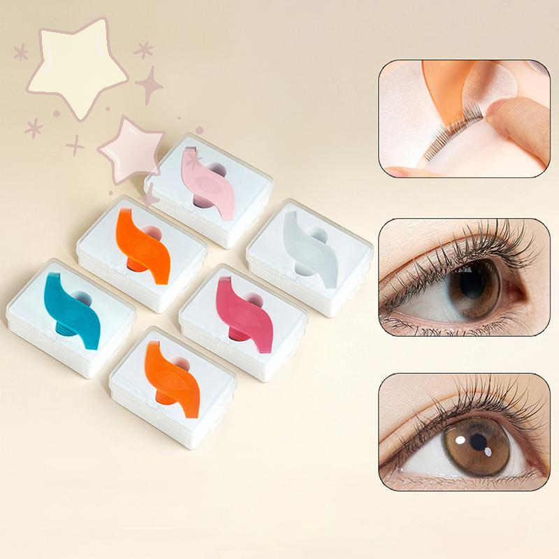 5 Pieces S Shape Eyelash Perm  - огляд і ціна Eyelash Extension Cleaning