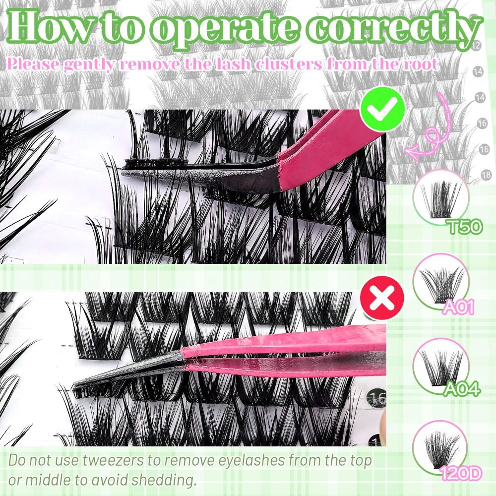 Natural Look False Eyelashes W - огляд і ціна Eyelash Extension Natural Look