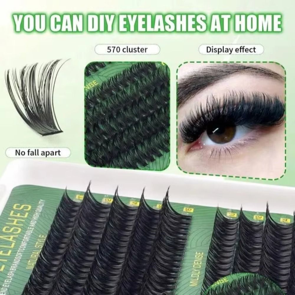 Natural Look False Eyelashes B - огляд і ціна Eyelash Extension Natural Look