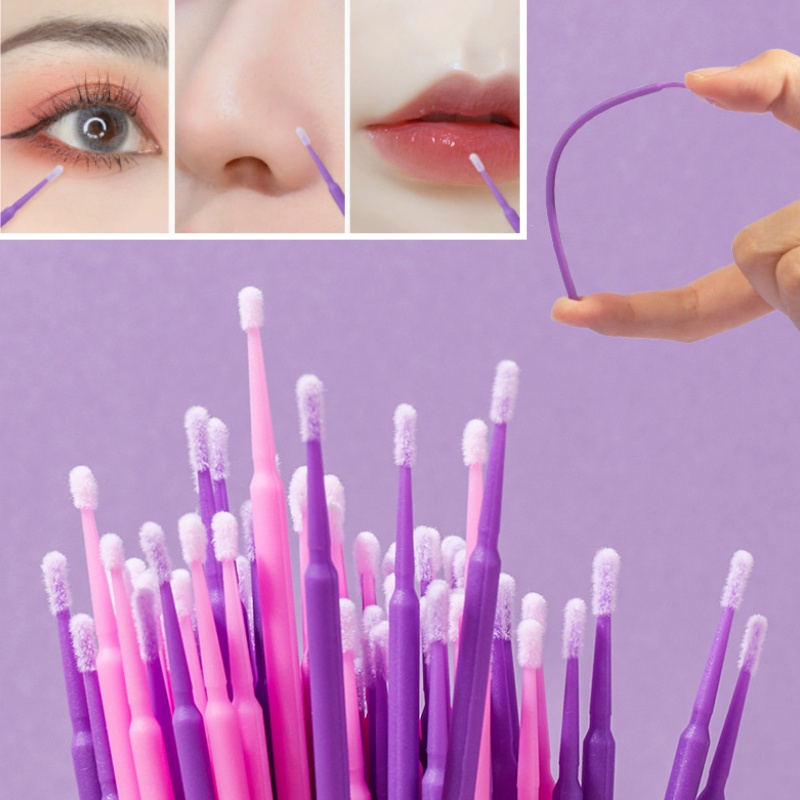 100/500pcs Eyelash Cleaning Br - огляд і ціна Eyelash Extension Cleaning