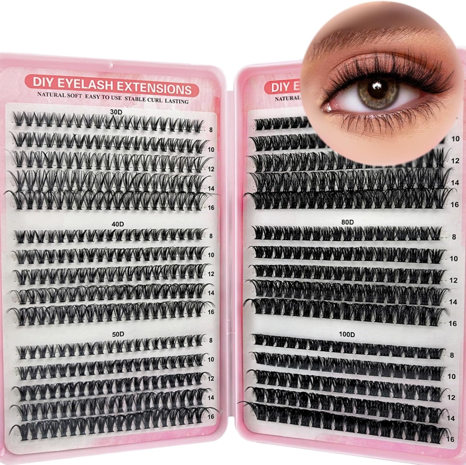 Eyelash Extensions Individual  - огляд і ціна Eyelash Extension Hybrid