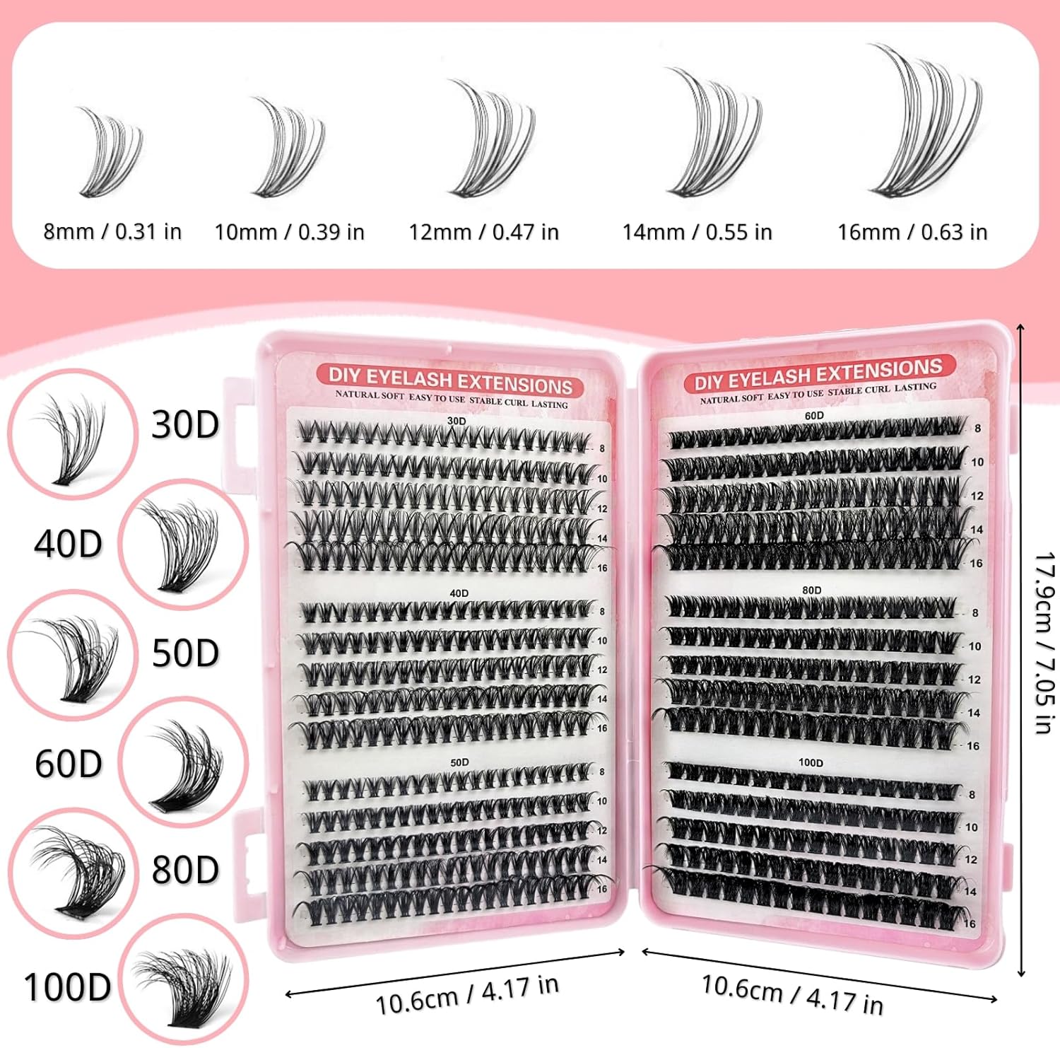 Eyelash Extensions Individual  - огляд і ціна Eyelash Extension Hybrid