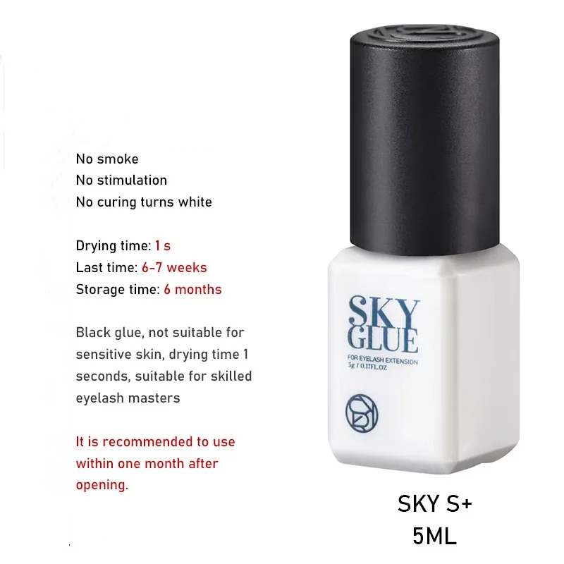 5/10pcs Sky Glue S Plus Type 5 - огляд і ціна Eyelash Extension Korea
