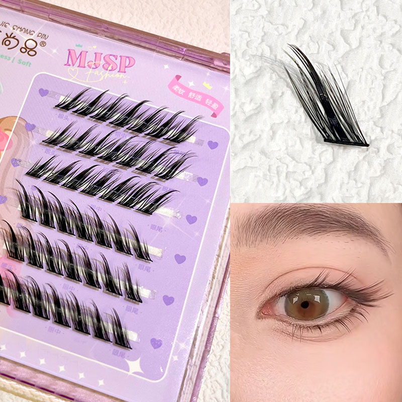New Style Skew Flying Fox Fals - огляд і ціна Eyelash Extension Hybrid