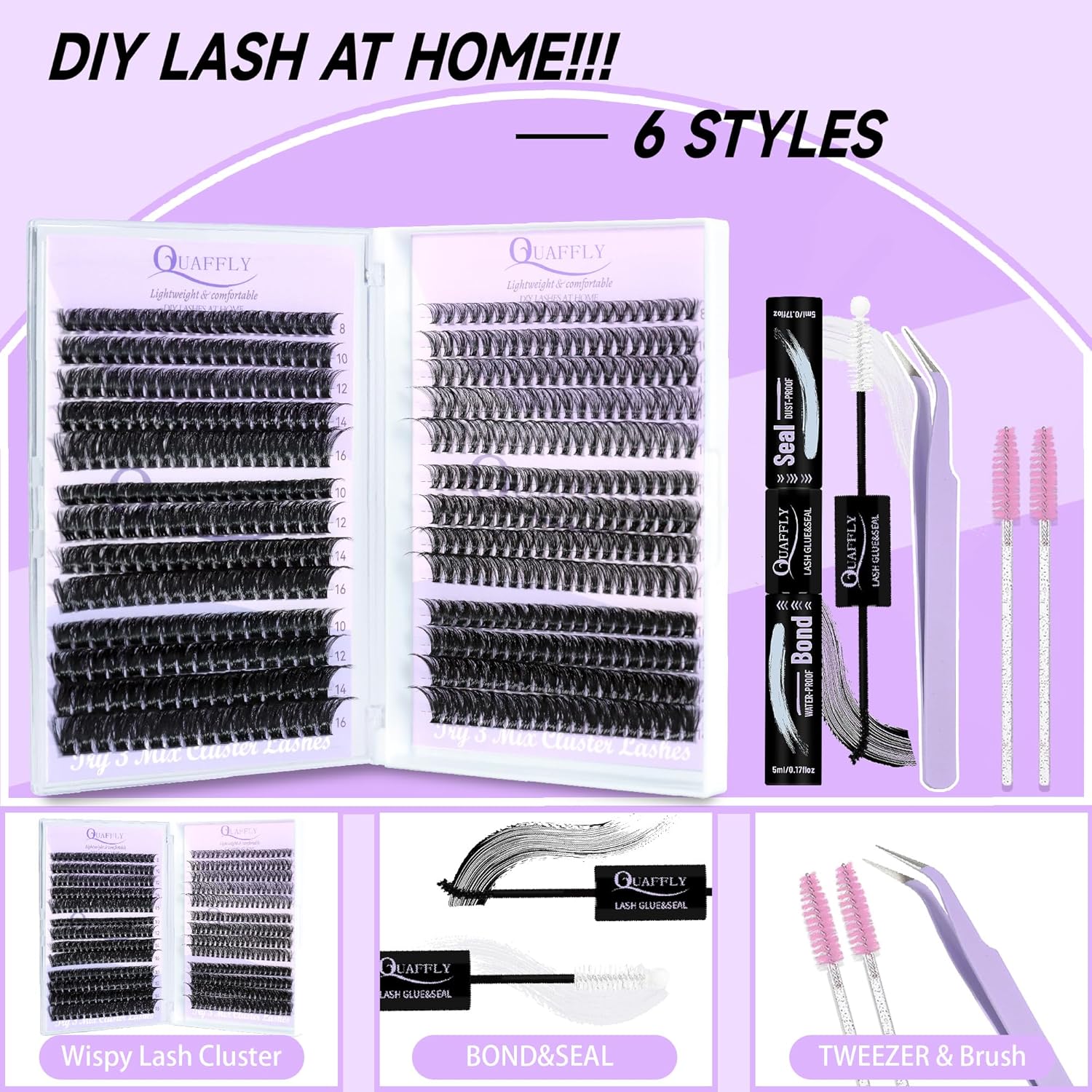 Lash Extension Kit 8-16mm D Cu - огляд і ціна Eyelash Extension Images Free