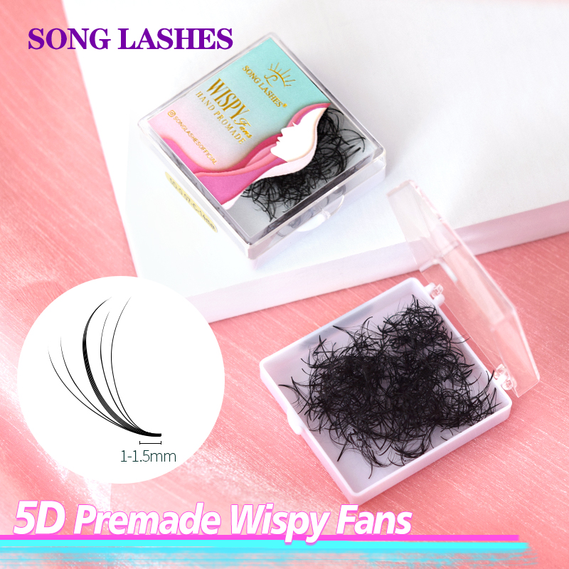 5D Hybrid Fan Lashes Premade V - огляд і ціна Eyelash Extension Hybrid