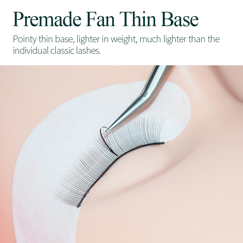 5D Hybrid Fan Lashes Premade V - огляд і ціна Eyelash Extension Hybrid