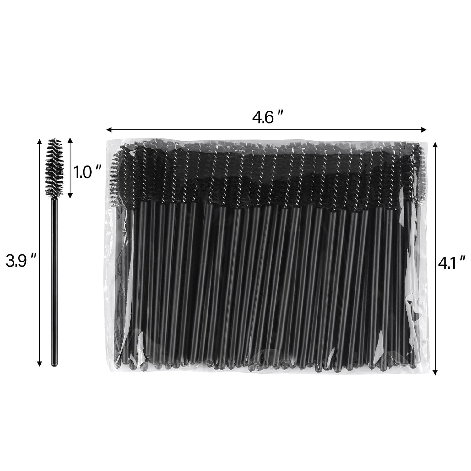 500 Disposable Mascara Wands E - огляд і ціна Eyelash Extension Images Free