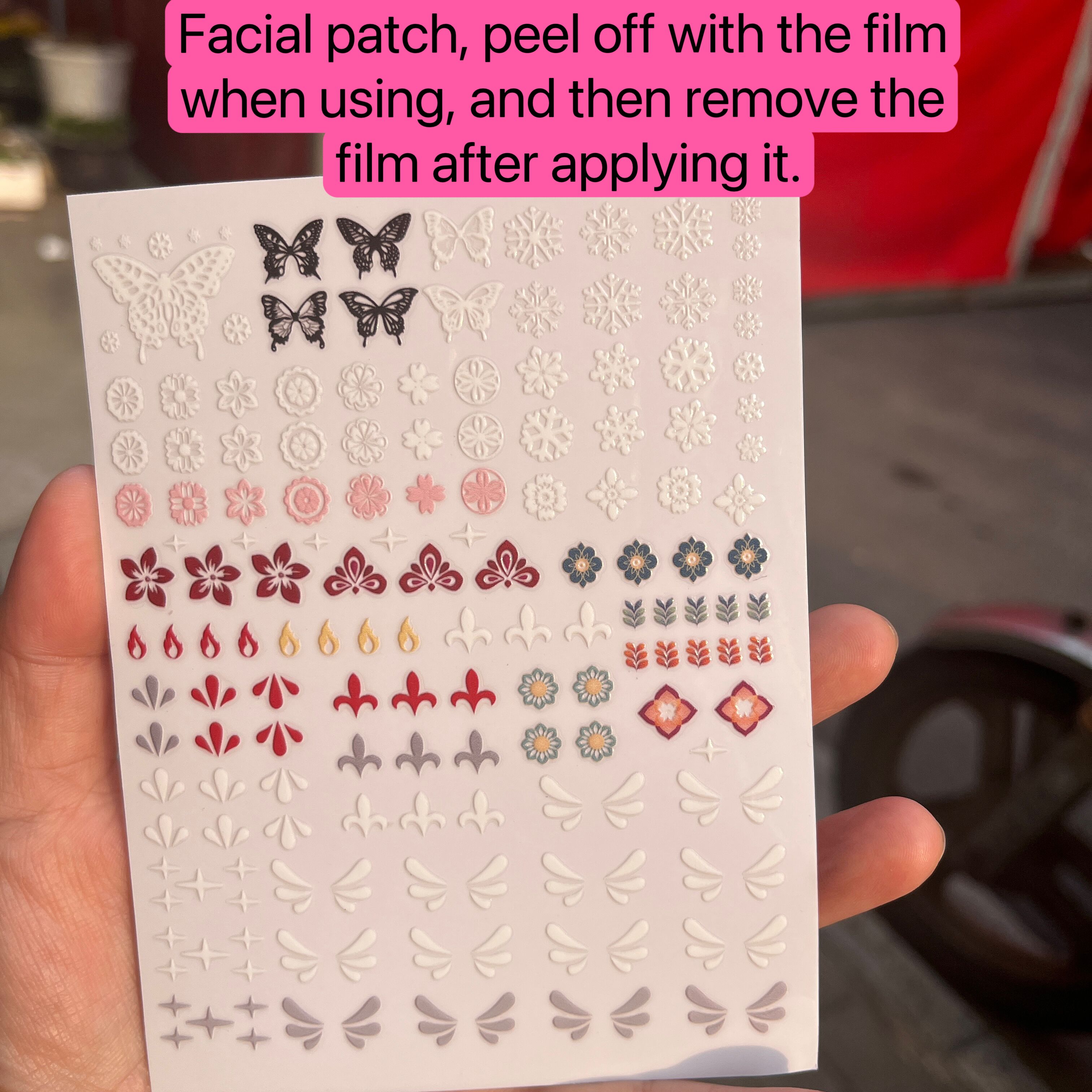 17cm Labubu V1v2 Eye Makeup Co - огляд і ціна Lash Mapping Sticker
