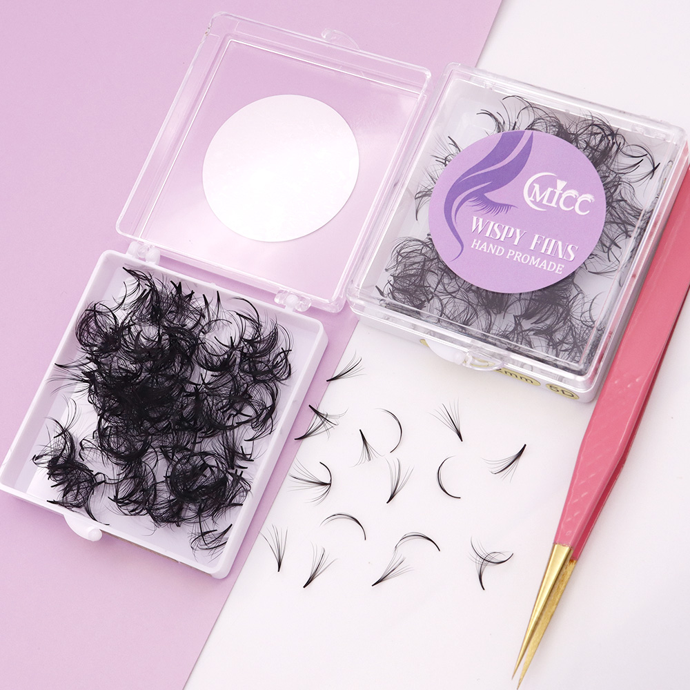 Cmicc 5D/7D Pointy Base Wispy  - огляд і ціна Eyelash Extension Human Hair