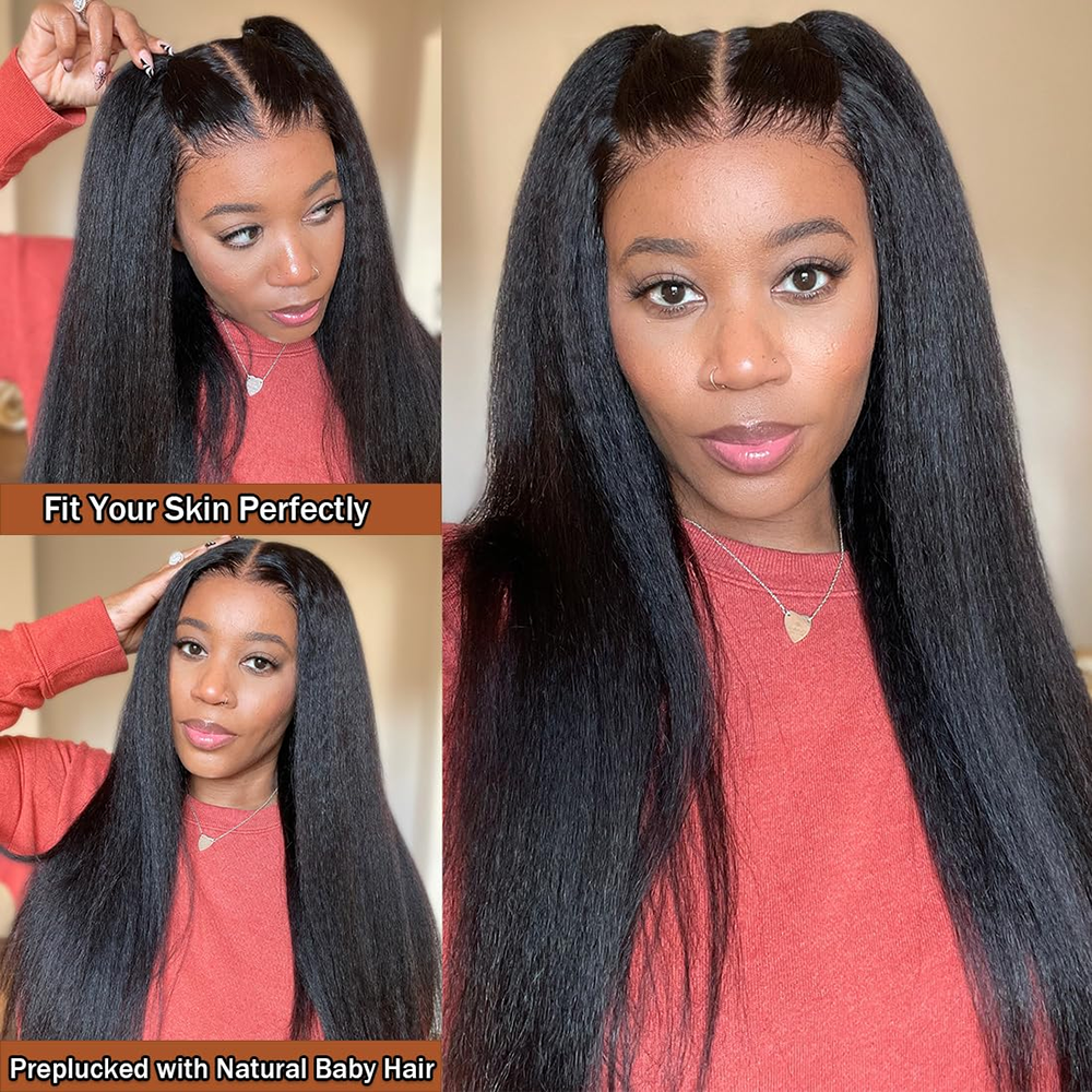 Geeta Yaki Drawstring Wig 13x4 - огляд і ціна Eyelash Extension Natural Look