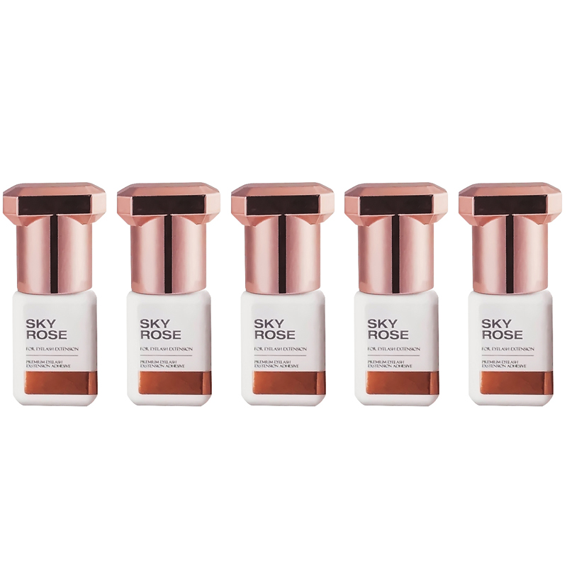 2/5/10 Bottles SKY Rose Glue f - огляд і ціна Eyelash Extension Korea