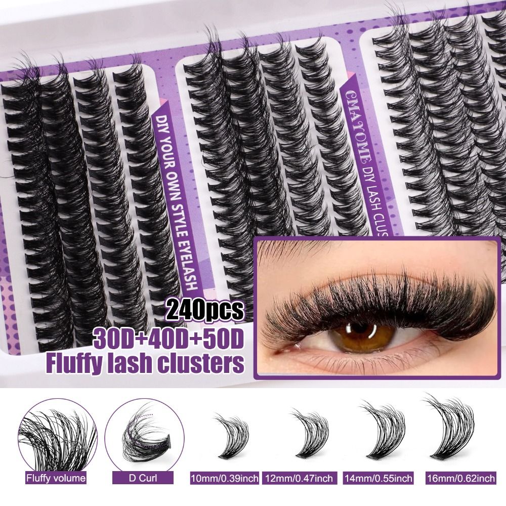 Natural Look False Eyelashes W - огляд і ціна Eyelash Extension Natural Look