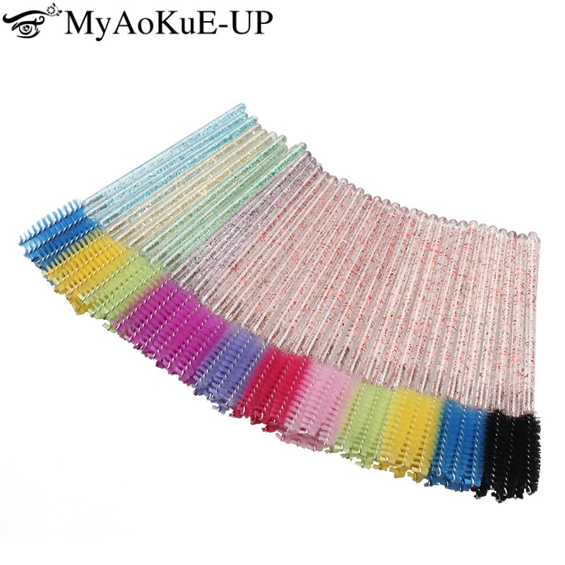 100/200pcs Crystal Eyelash Mak - огляд і ціна Micro Brush Applicator