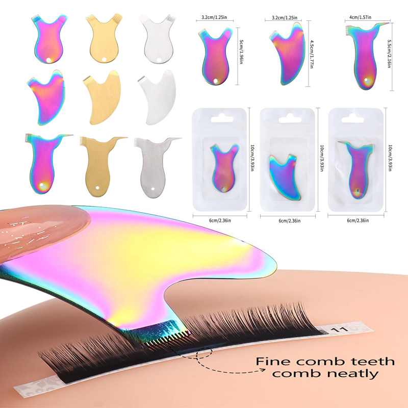 1PCS Reusable Stainless Steel  - огляд і ціна Eyelash Extension Cleaning