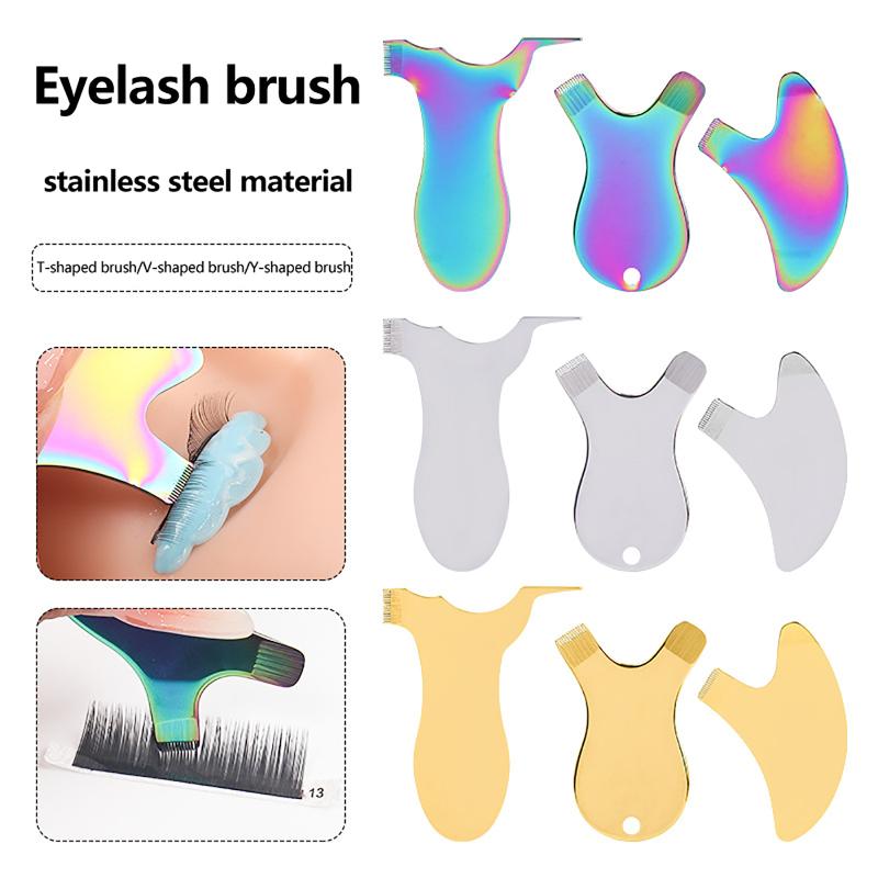 1PCS Reusable Stainless Steel  - огляд і ціна Eyelash Extension Cleaning