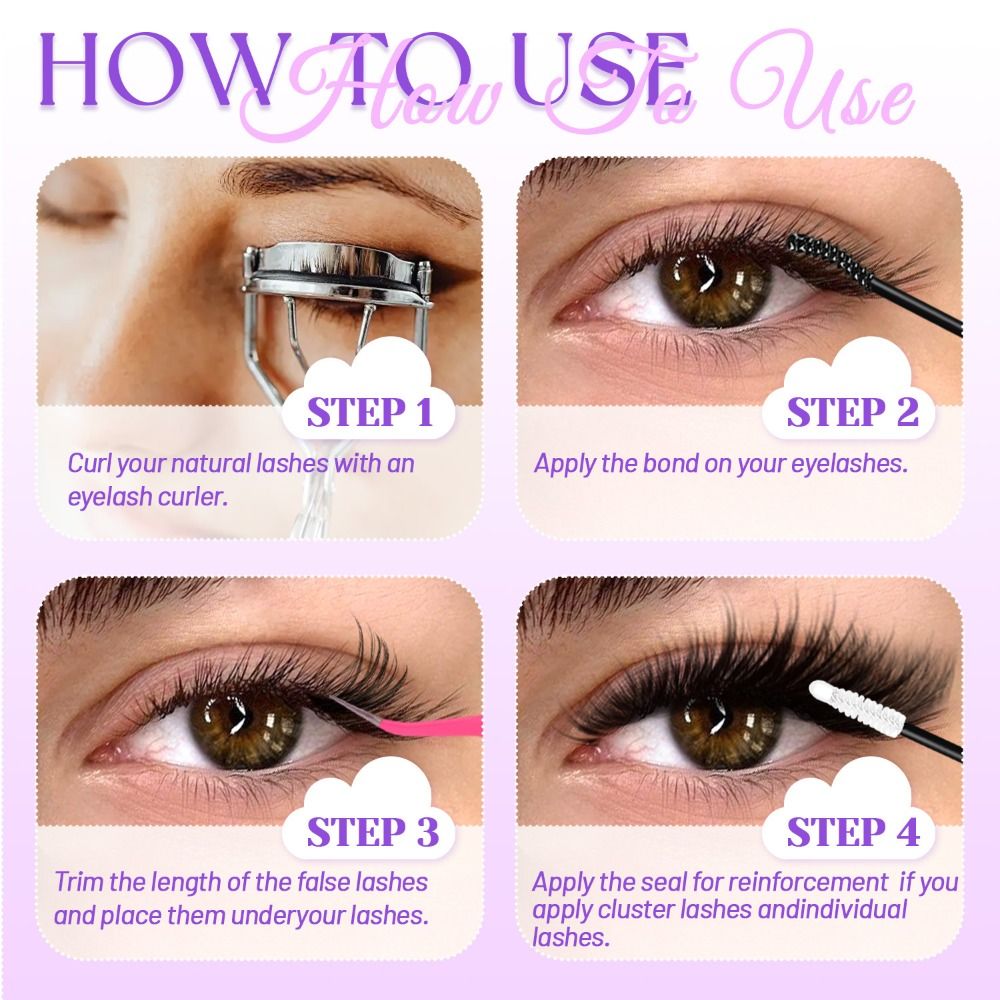 9-18mm Length False Eyelashes  - огляд і ціна Eyelash Extension Natural Look