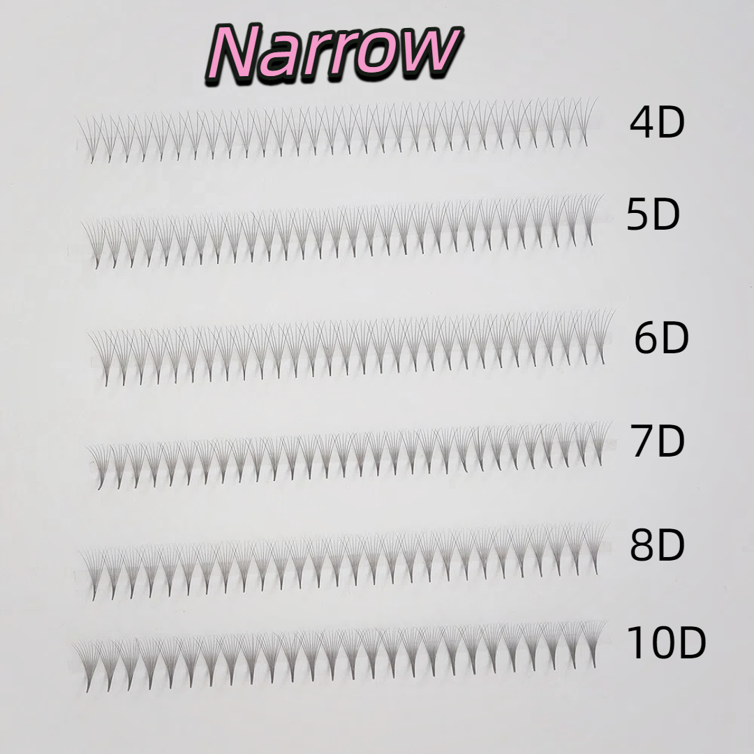 800/1600 Fans Narrow Premade L - огляд і ціна Eyelash Extension Russian Volume