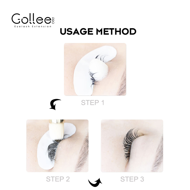 Gollee Clean Eyelash Glue Lash - огляд і ціна Eyelash Extension Wash Kit