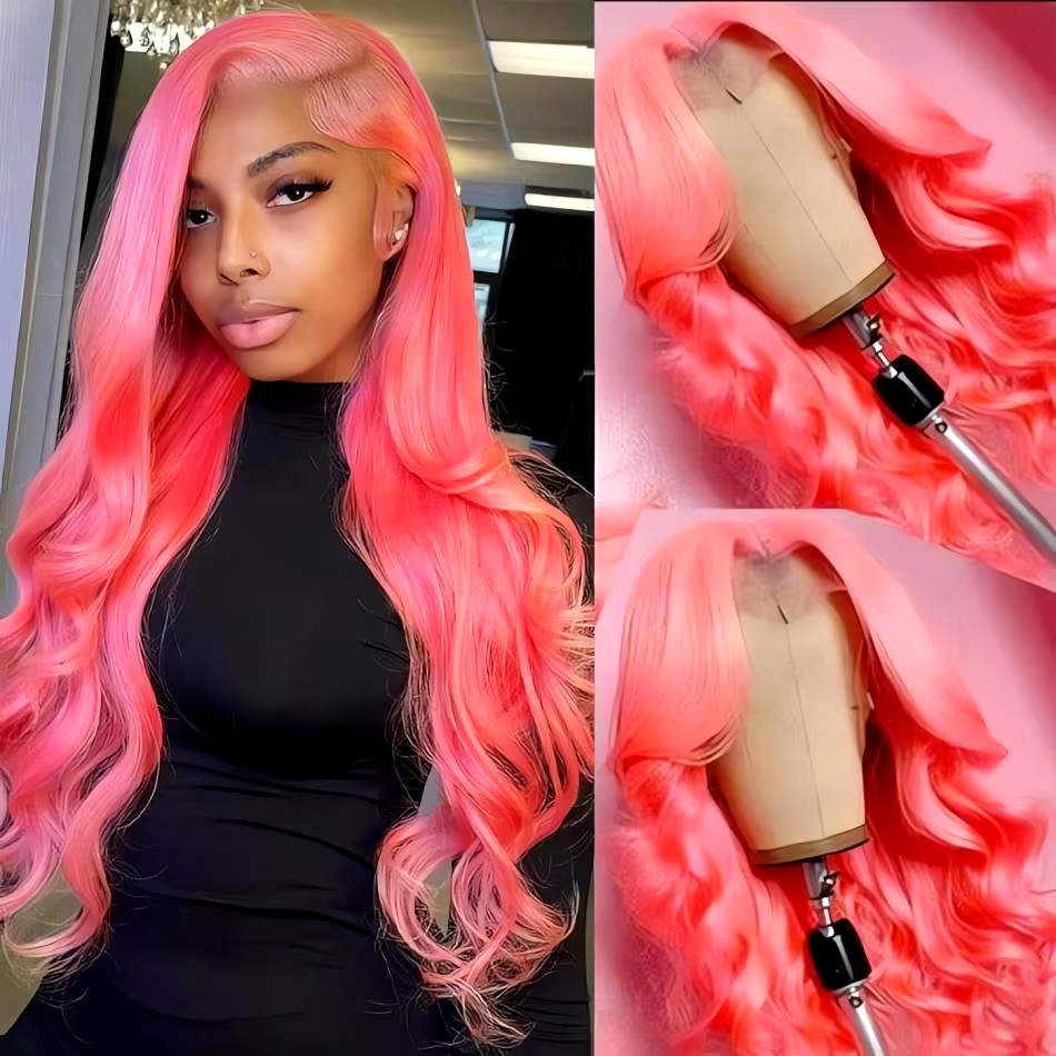 13x4 Body Wave Light Pink Lace - огляд і ціна Eyelash Extension Natural Look
