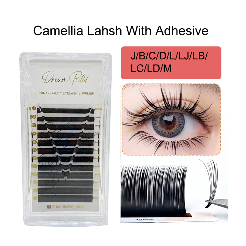 dream ballet Camellia Lashes w - огляд і ціна Eyelash Extension Human Hair