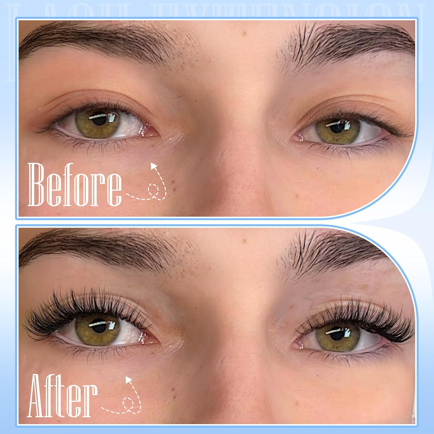 Wispy Lash Extension Kit Natur - огляд і ціна Eyelash Extension Images Free