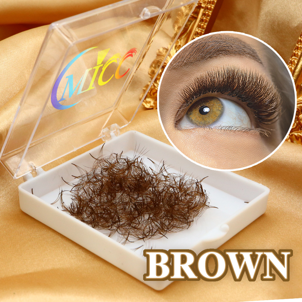 1000 Fans PBT Hybrid Brown Pre - огляд і ціна Eyelash Extension Hybrid