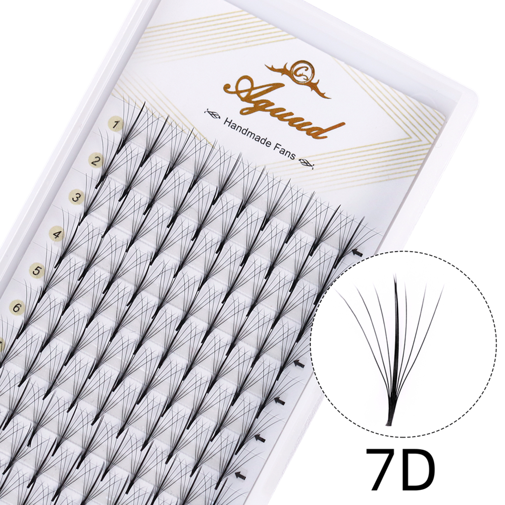 AGUUD Wispy Fans Russian Volum - огляд і ціна Eyelash Extension Hybrid