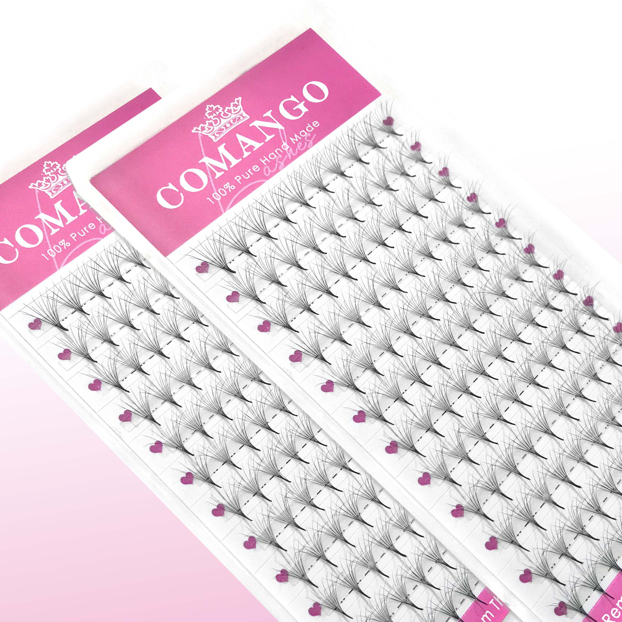 CoMango Double-Layer Fluffy Pr - огляд і ціна Eyelash Extension Hybrid