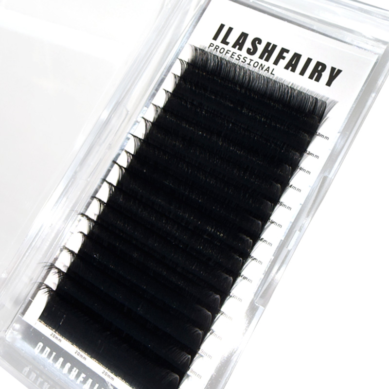 ILASHFAIRY Matte Black Lashes  - огляд і ціна Eyelash Extension Korea