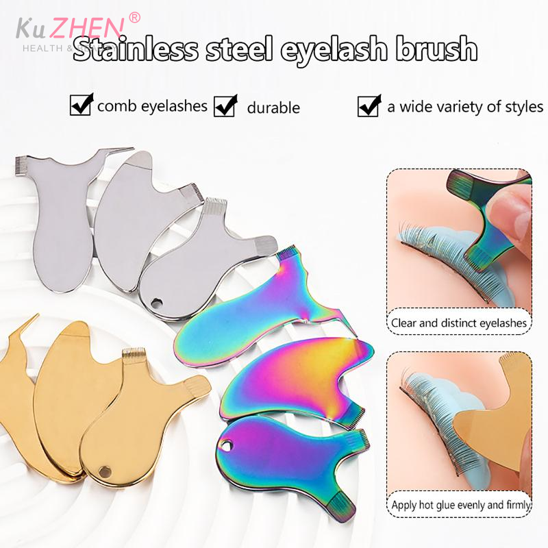 1PCS Reusable Stainless Steel  - огляд і ціна Eyelash Extension Cleaning