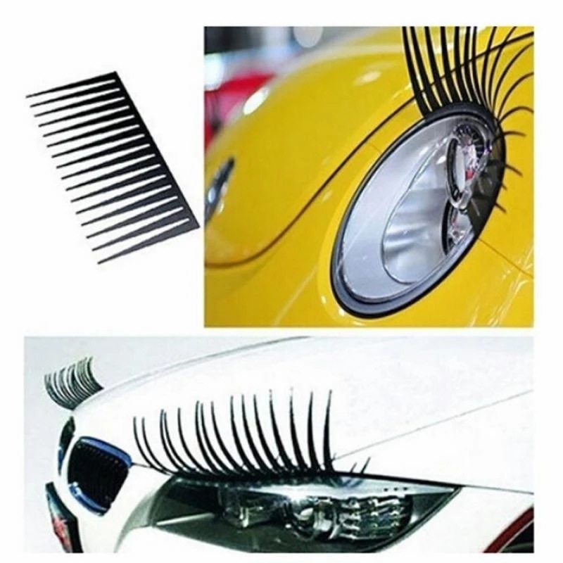 1pair Headlight Black Eyelash  - огляд і ціна Lash Mapping Sticker