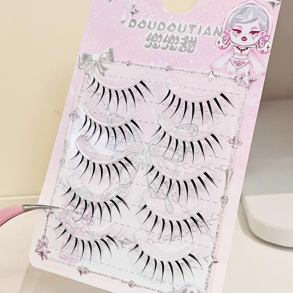 5 Pairs Natural False Eyelashe - огляд і ціна Eyelash Extension Japanese Style