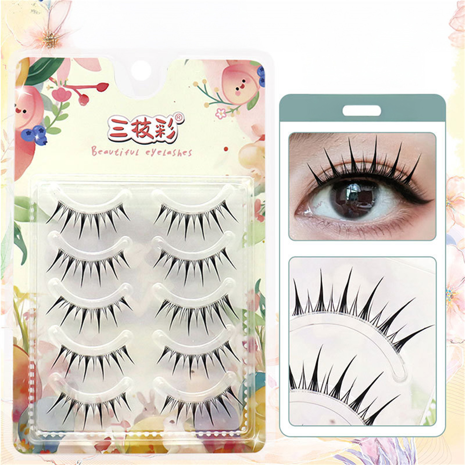 5 Pairs Japanese Korean Style  - огляд і ціна Eyelash Extension Japanese Style