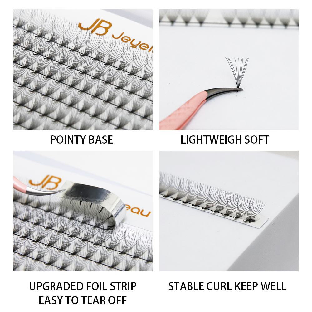 JB Jeyelabeau 6D 10D 20D 30D P - огляд і ціна Eyelash Extension Russian Volume