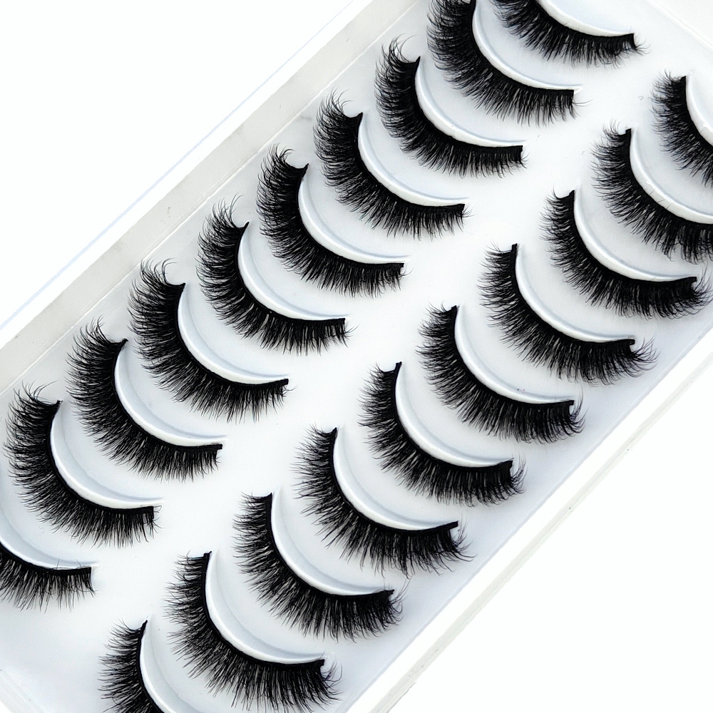 HBZGTLA 10paris Cat Eyelashes  - огляд і ціна Eyelash Extension Human Hair