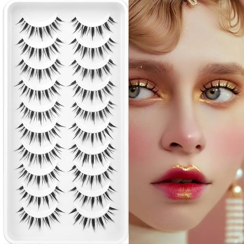 10 pairs of cartoon demon eyel - огляд і ціна Eyelash Extension Korea