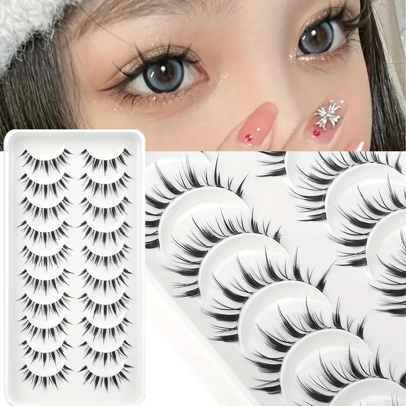 10 pairs of cartoon demon eyel - огляд і ціна Eyelash Extension Korea