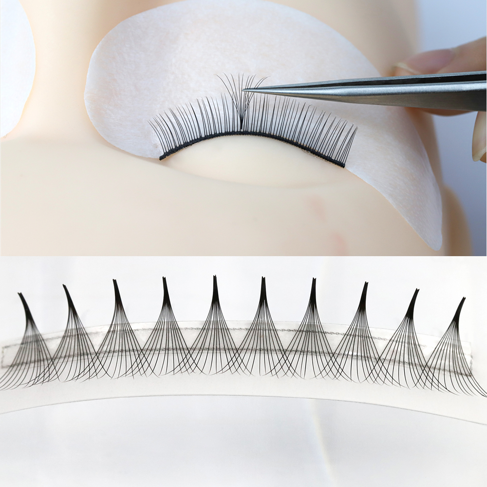 RUJADE Pointy Narrow Base Prem - огляд і ціна Eyelash Extension Russian Volume
