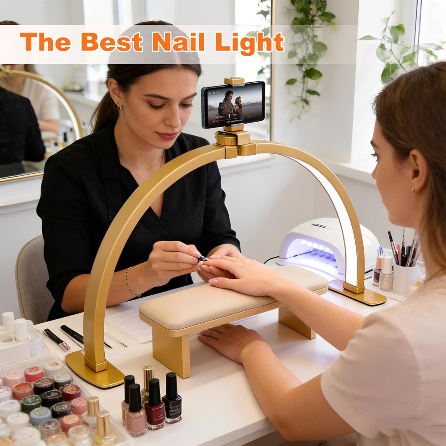 29IN Folding Half-Moon LED Lam - огляд і ціна Eyelash Extension Images Free